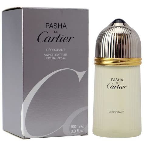 pasha cartier deodorant|pasha de cartier 100ml.